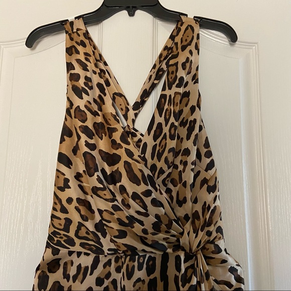 Ralph Lauren sexy leopard print dress sz10 - Picture 3 of 9